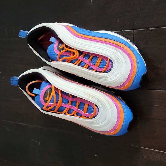 Nike Air Max 97 Active Fuchsia Running Shoes Men’s Size 9.5 - Picture 4 of 4